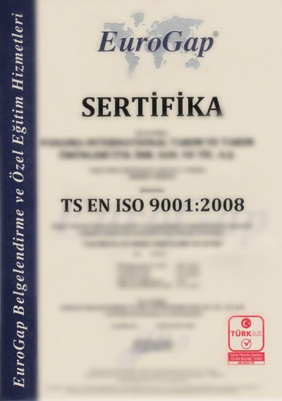 Euro Gap Sertifika